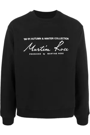 MARTINE ROSE Slogan-print sweatshirt