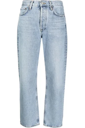 AGOLDE Mid-rise straight-leg jeans