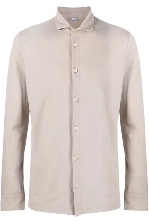 ZANONE Slim-cut button-down shirt