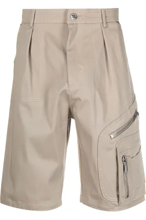 Les Hommes Knee-length cargo shorts