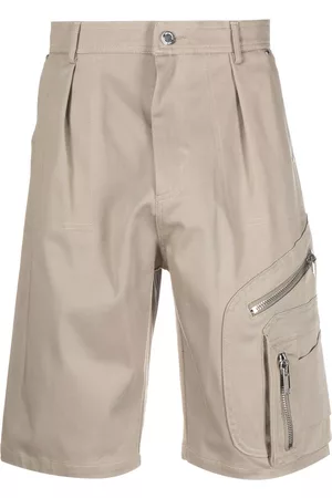 Les Hommes Knee-length cargo shorts