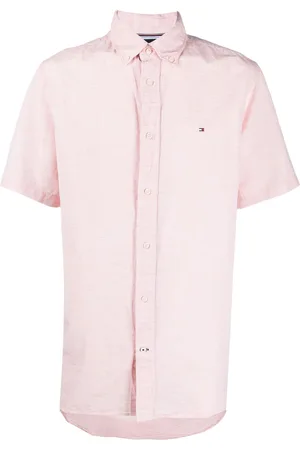 Tommy Hilfiger Embroidered-logo striped shirt