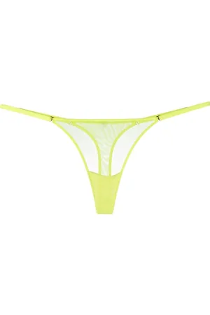 MAISON CLOSE Low-rise sheer thong