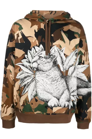 Etro Pegaso Pegaflying-print hoodie