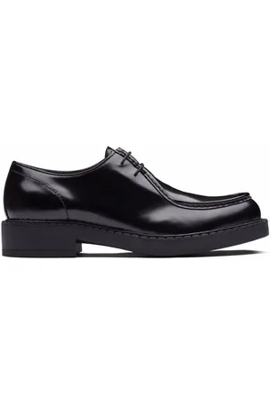 Prada Men Shoes - Block-heel Derby shoes