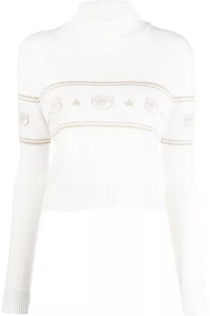 Chiara Ferragni Graphic-intarsia jumper