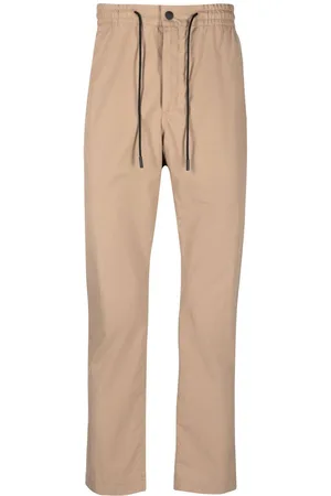 PT Torino Drawstring-waist four-pocket chinos