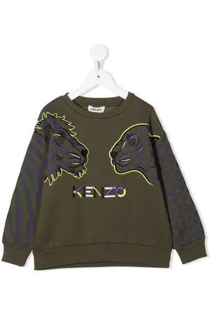 Kenzo Leopard cotton-blend sweatshirt