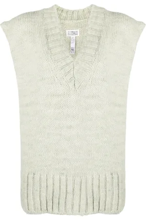 Maison Margiela Botanical Dye knitted vest
