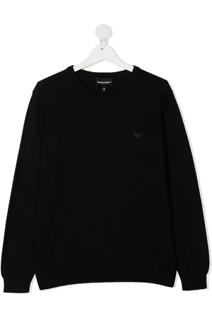 Emporio Armani Embroidered logo jumper
