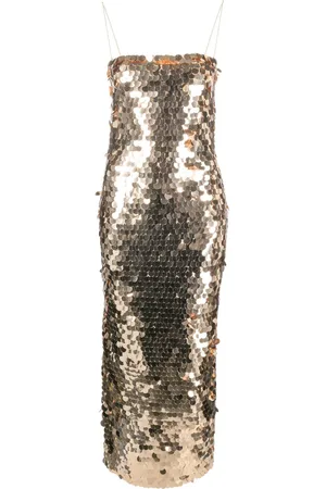 Ilkyaz Ozel Phoenix in Serpent Doré dress