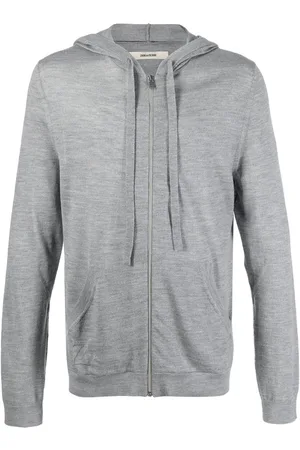 Zadig & Voltaire Zipped drawstring hoodie