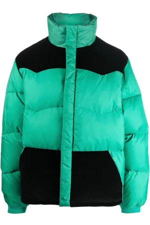 Marni Colour-block feather-down jacket