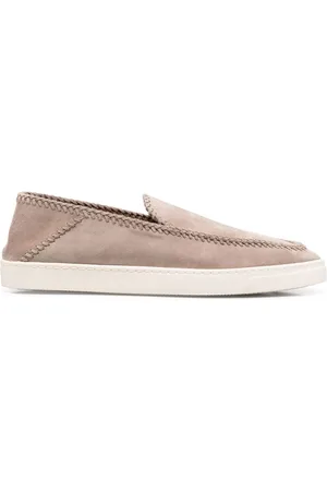 Giorgio Armani Slip-on suede loafers