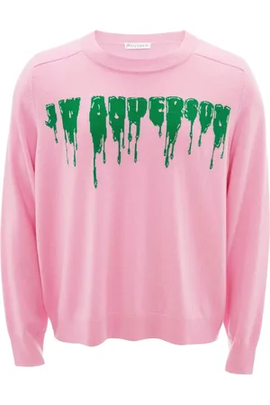 J.W.Anderson Slime-logo jumper