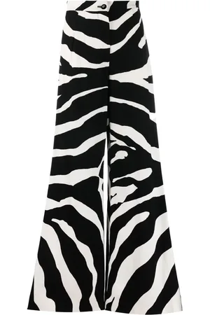 Dolce & Gabbana Zebra-print flared trousers