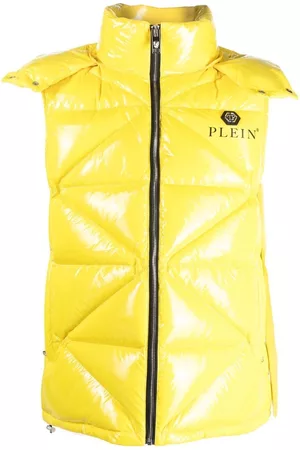 Philipp Plein Quilted padded gilet jacket