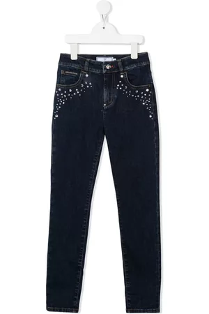 Philipp Plein Mid-rise slim-cut jeans