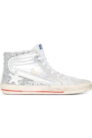 Golden Goose Logo-patch lace-up sneakers