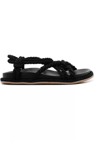 ULLA JOHNSON Suri twisted rope sandals