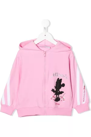 MONNALISA Minnie zip-up hoodie