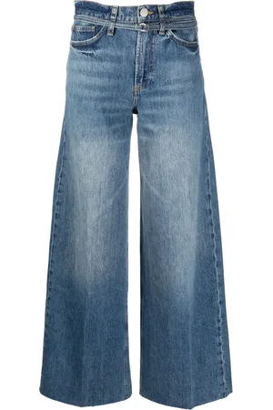 Frame Faded-effect boyfriend-cut jeans