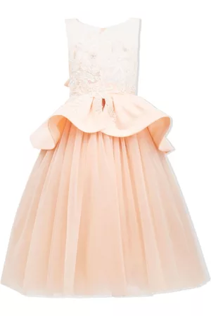 Tulleen Eugenia floral-embroidered dress