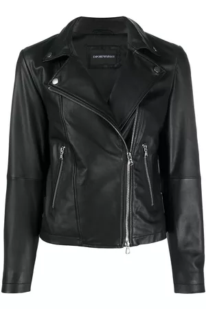 Emporio Armani Zipped biker jacket