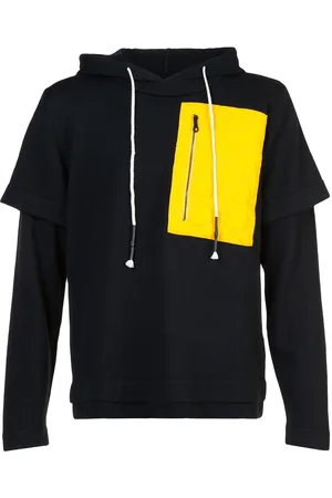 MOSTLY HEARD RARELY SEEN Colour-block hooded sweatshirt