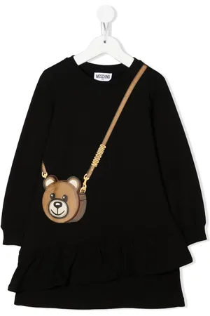 Moschino Teddy bear-print jumper dress