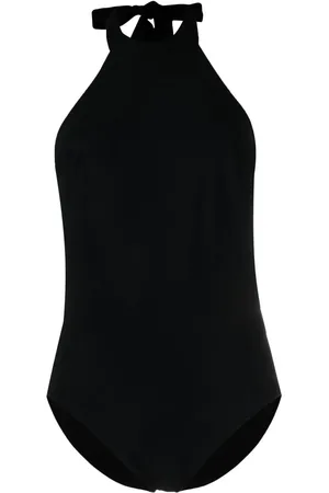 ZIMMERMANN Halterneck fitted swimsuit