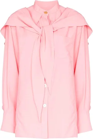 REJINA PYO Scarf-detail shirt