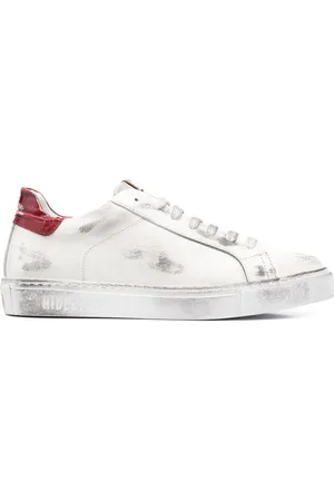 HIDE&JACK Distressed-effect low-top sneakers