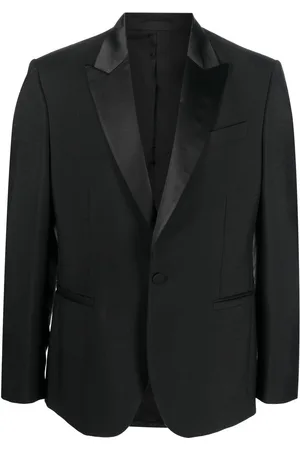 VERSACE Single-breasted blazer jacket