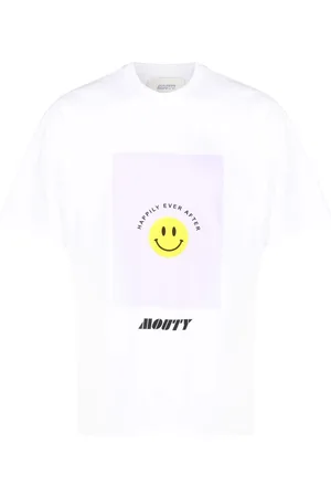 MOUTY Slogan-print T-shirt