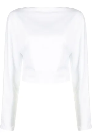 RTA Josefa lace-up top