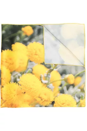 SUNNEI Floral-print squared scarf