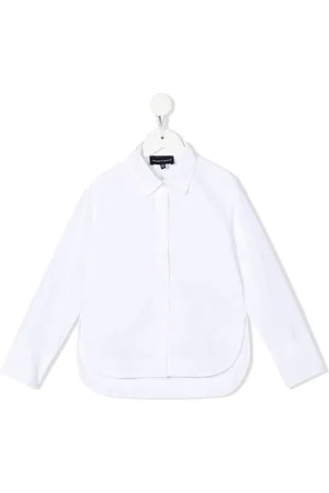 Emporio Armani Long-sleeve poplin shirt
