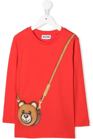 Moschino Teddy-motif long-sleeve top
