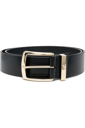 Philipp Plein Buckle-fastening leather belt