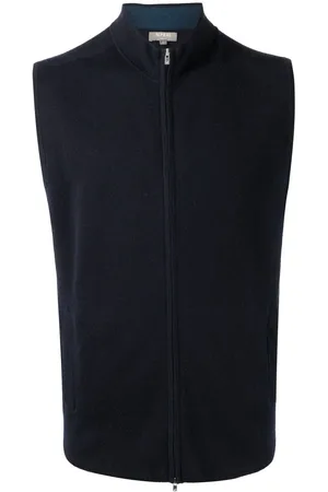 N.PEAL Cashmere zip-up gilet