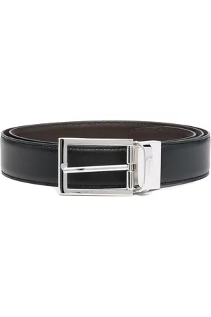 Ermenegildo Zegna Buckle-fastening leather belt