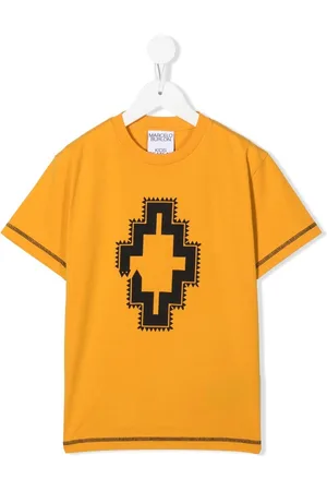 MARCELO BURLON Geometric-print cotton T-Shirt
