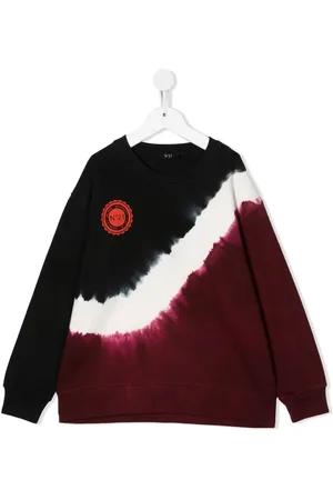 Nº21 Tie-dye print logo sweatshirt