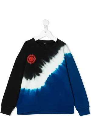 Nº21 Tie-dye print cotton sweatshirt