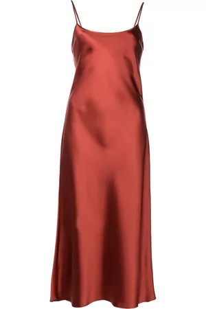 Voz Sleeveless silk midi dress