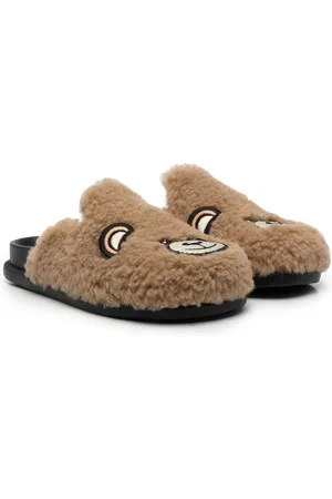 Moschino Teddy Bear motif slippers