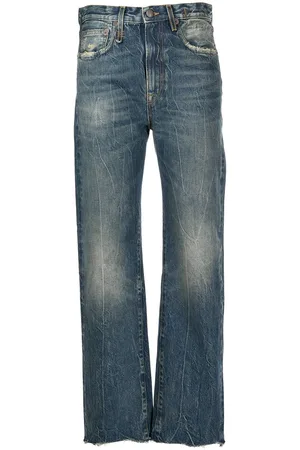 R13 Dirty Kelly straight-leg jeans