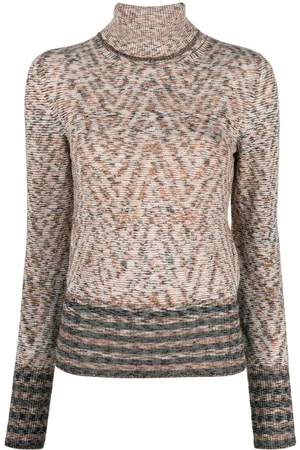 Missoni Zigzag roll-neck jumper