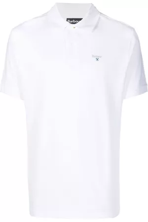 Barbour Men Polo Shirts - Embroidered-logo polo shirt